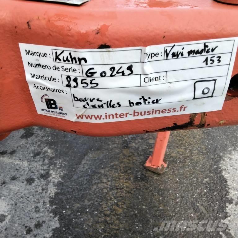Kuhn Vari-Master 153 Maiņvērsējarkli