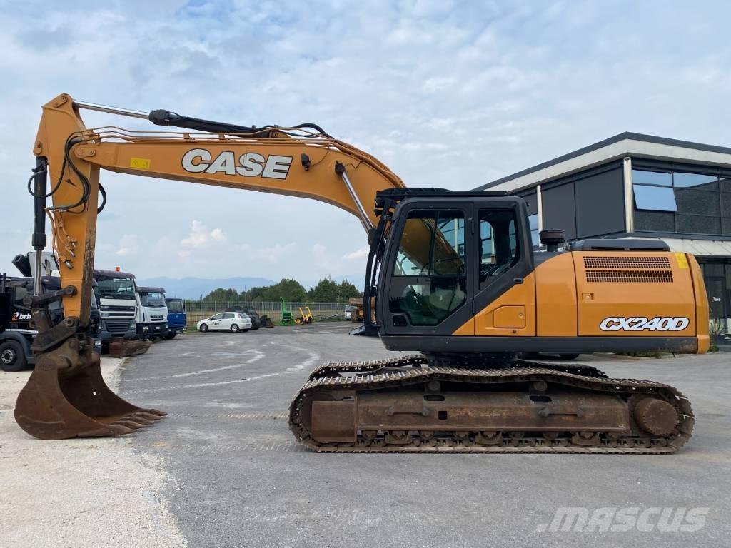 CASE CX 240 D Kāpurķēžu ekskavatori