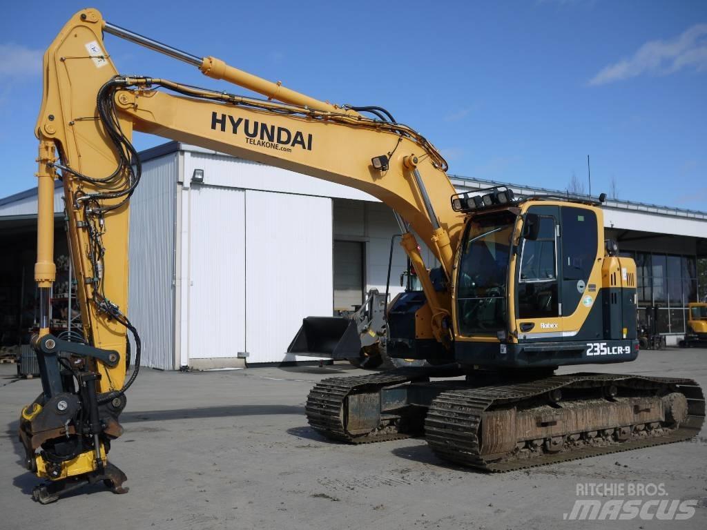 Hyundai R 235 LCR-9 Kāpurķēžu ekskavatori