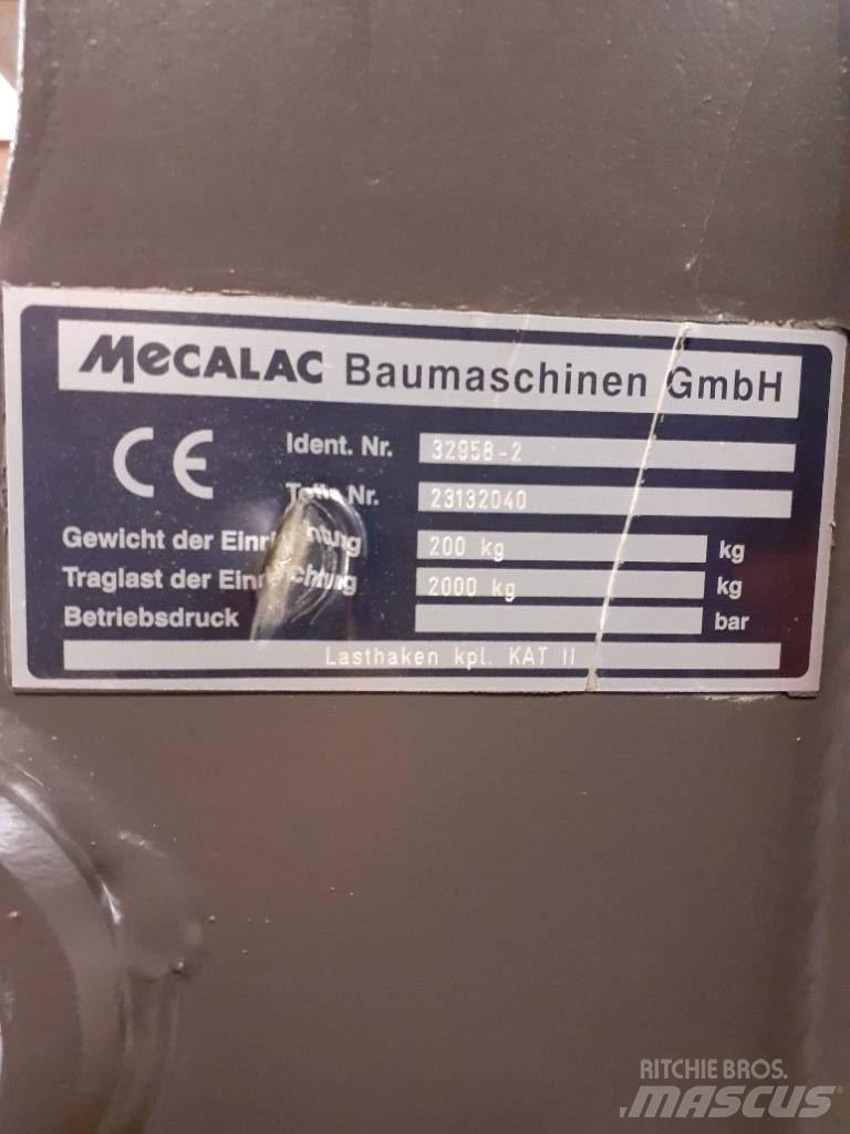 Mecalac Kranarm Citas sastāvdaļas