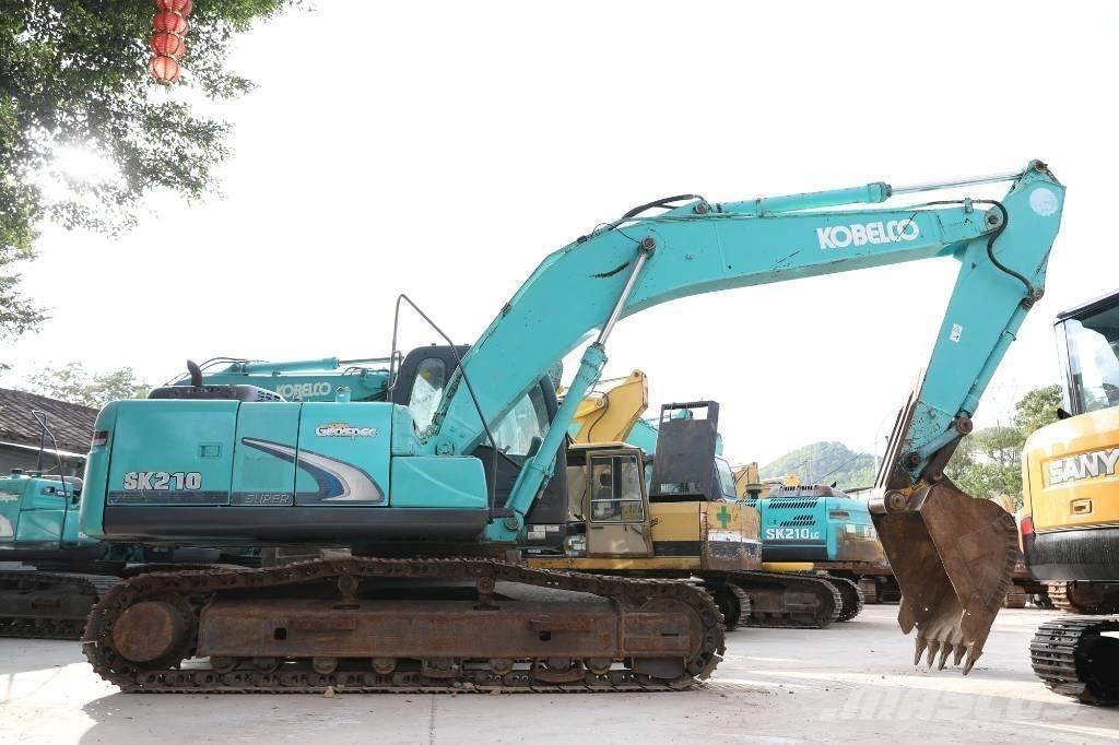 Kobelco SK 210-8 Kāpurķēžu ekskavatori