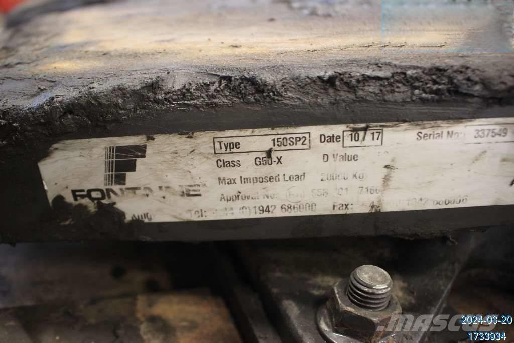 DAF XF 510 Šasija un piekare