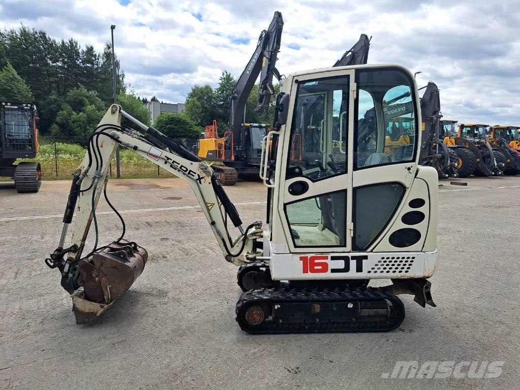 Terex TC16 Mini ekskavatori < 7 t