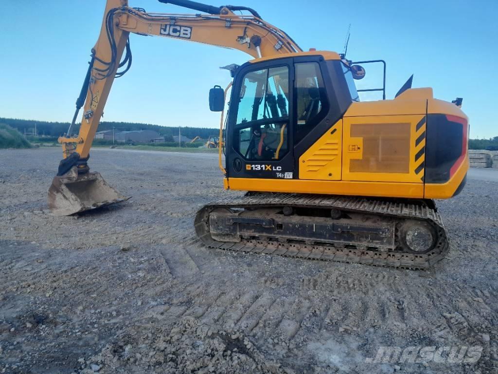 JCB 131 X Kāpurķēžu ekskavatori