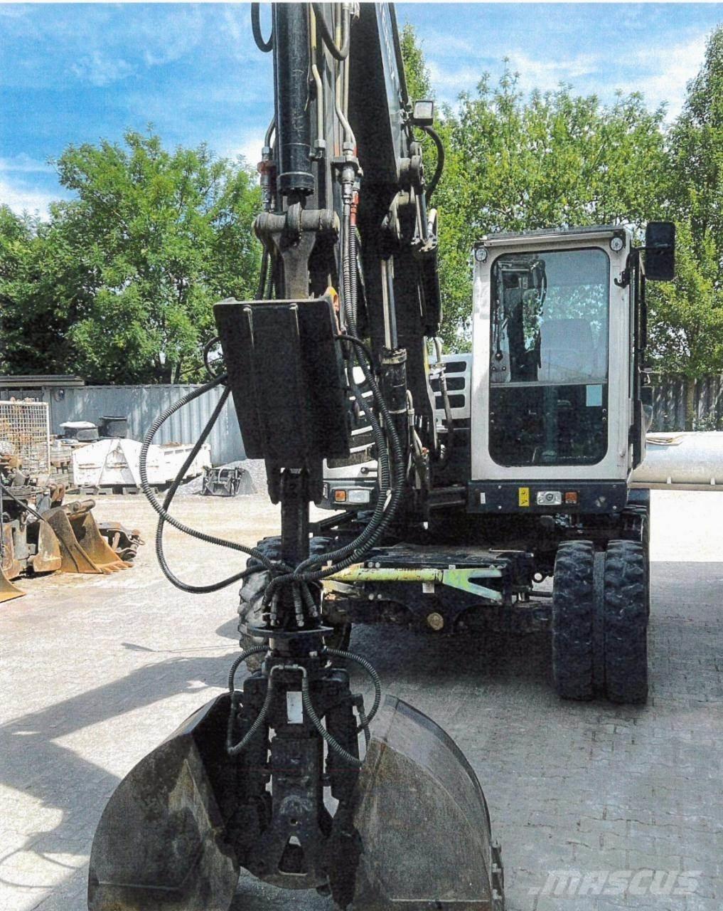 Terex TW 85 Ekskavatori uz riteņiem