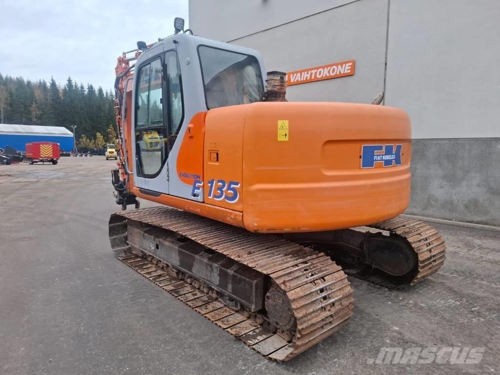 Fiat-Kobelco E 135 Kāpurķēžu ekskavatori