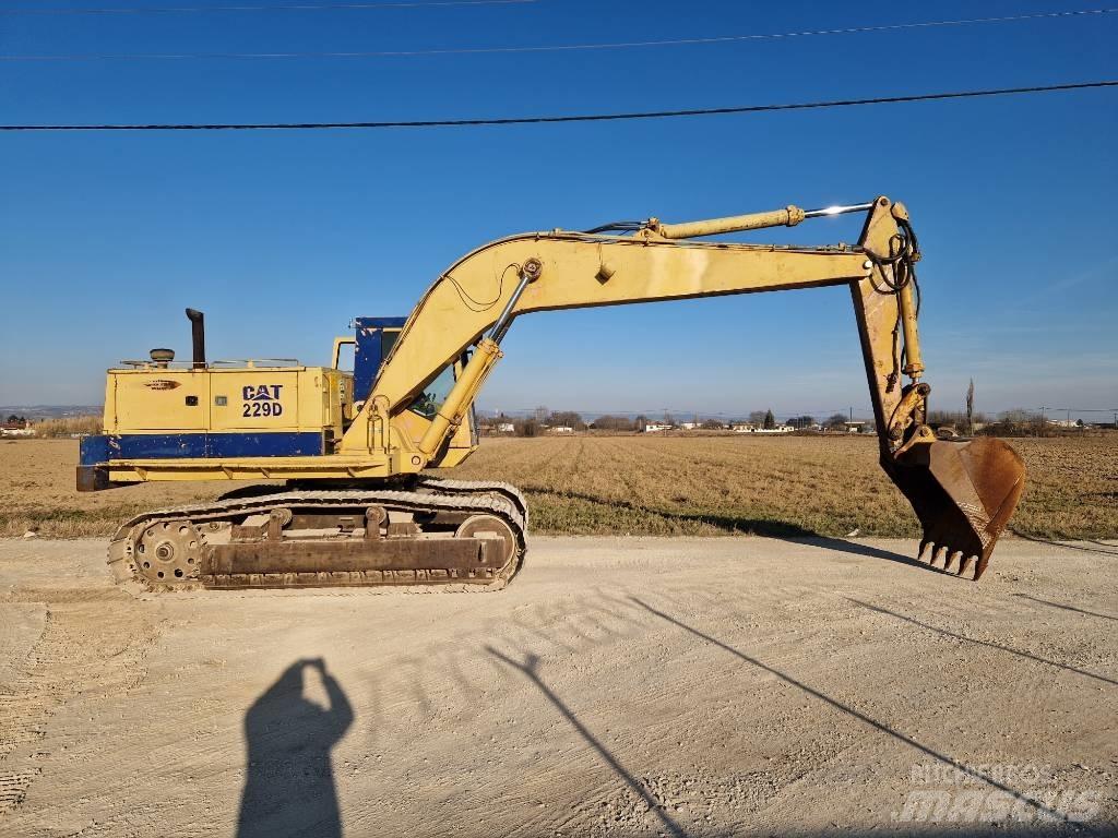 CAT 229 D Kāpurķēžu ekskavatori