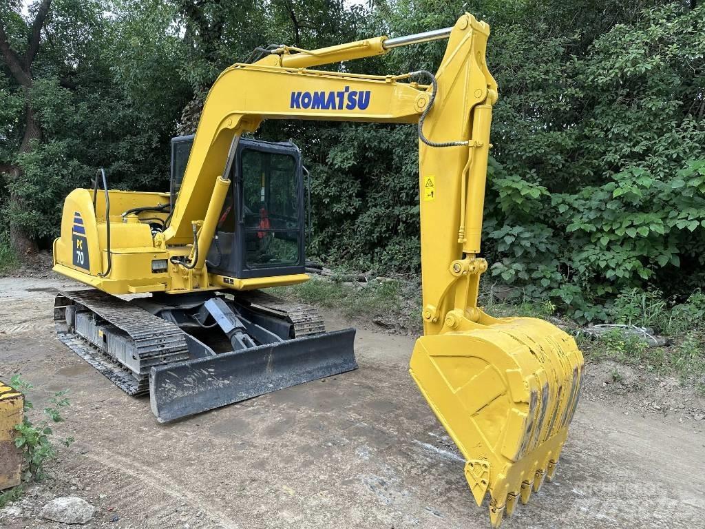 Komatsu PC70-8 Kāpurķēžu ekskavatori