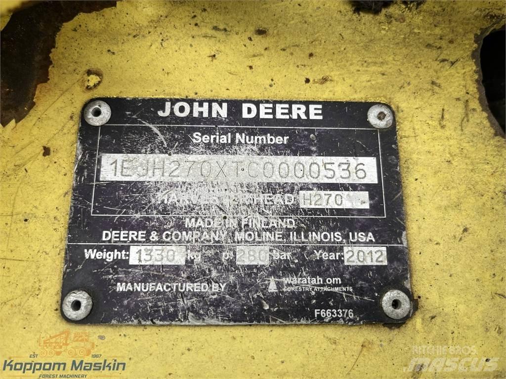 John Deere H270 Hārvesteru kausi