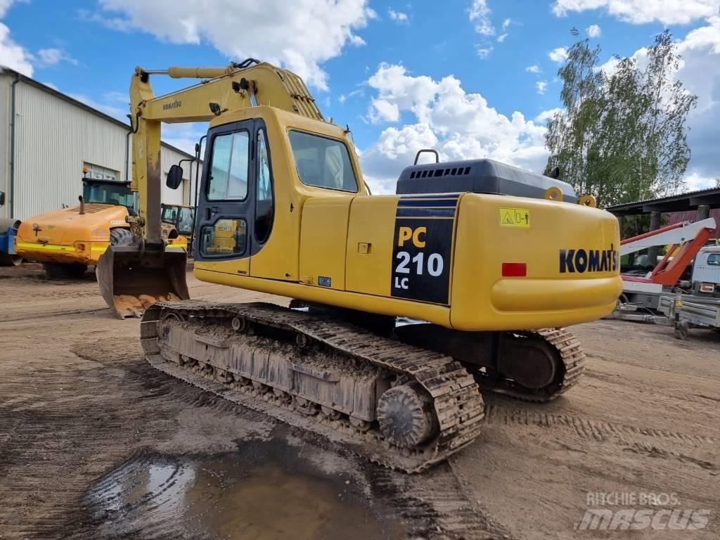 Komatsu PC 210-6 Kāpurķēžu ekskavatori