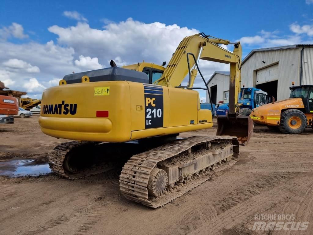 Komatsu PC 210-6 Kāpurķēžu ekskavatori