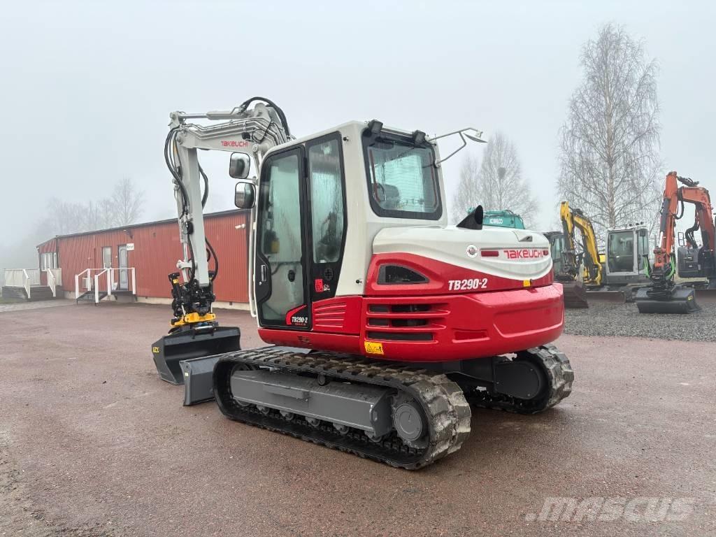 Takeuchi TB290 Vidēja lieluma ekskavatori 7 t - 12 t