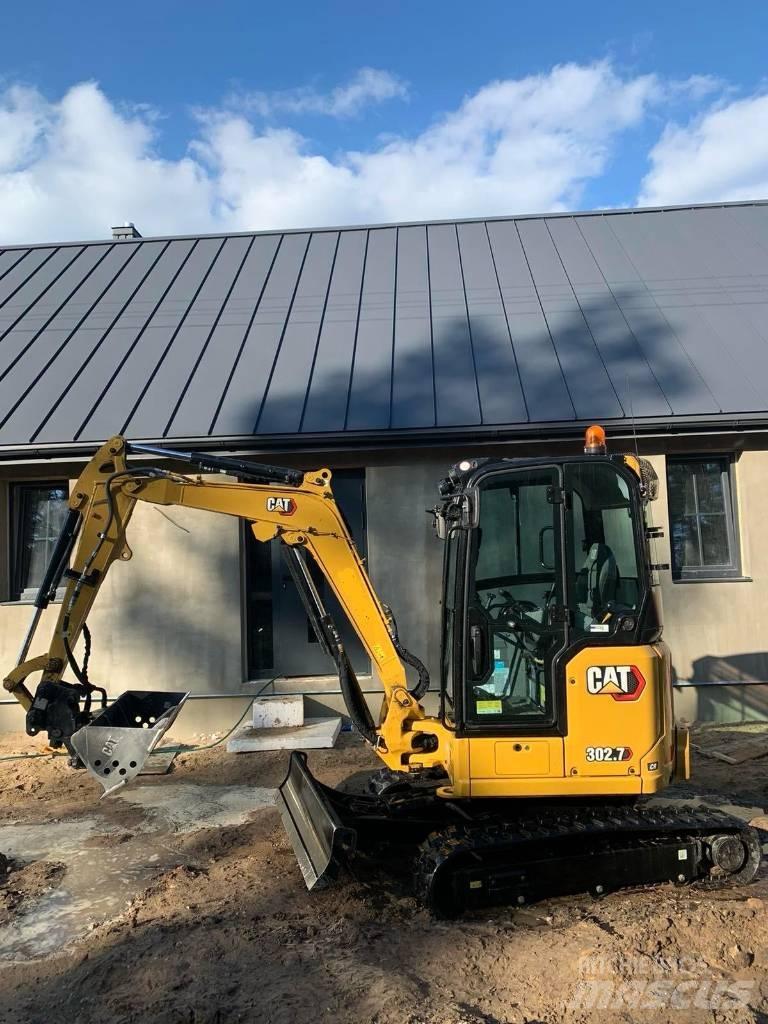 CAT 302.7 D CR Mini ekskavatori < 7 t