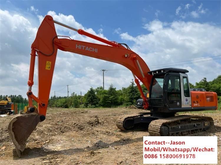 Hitachi Zaxis 240 Kāpurķēžu ekskavatori