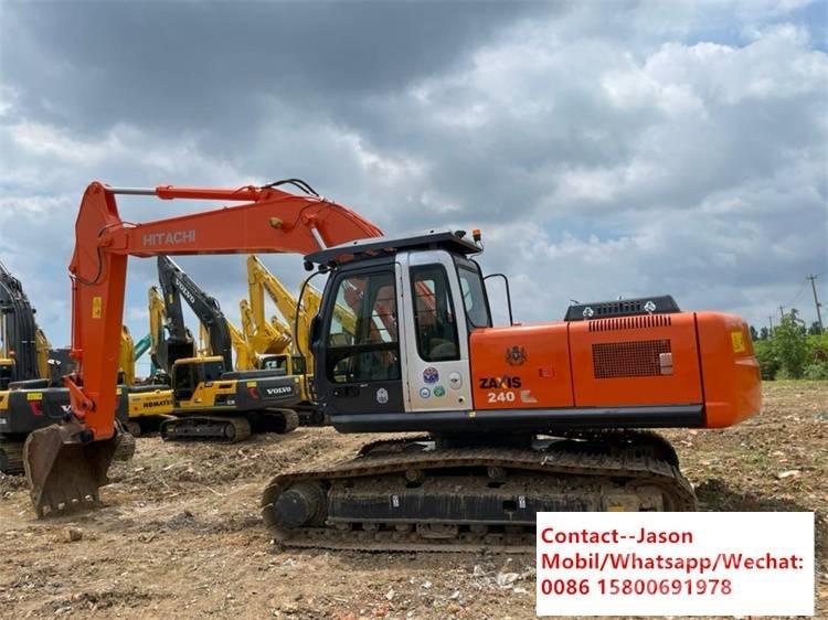 Hitachi Zaxis 240 Kāpurķēžu ekskavatori