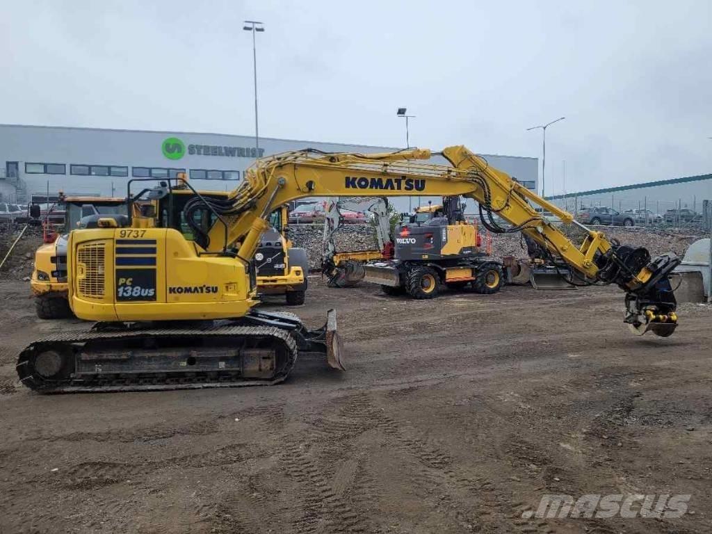 Komatsu PC 138 US-11 Kāpurķēžu ekskavatori