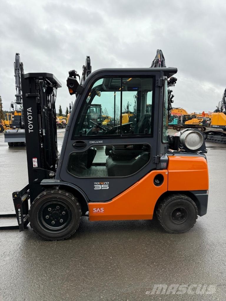 Toyota 02-8 FGJF 35 LPG tehnika