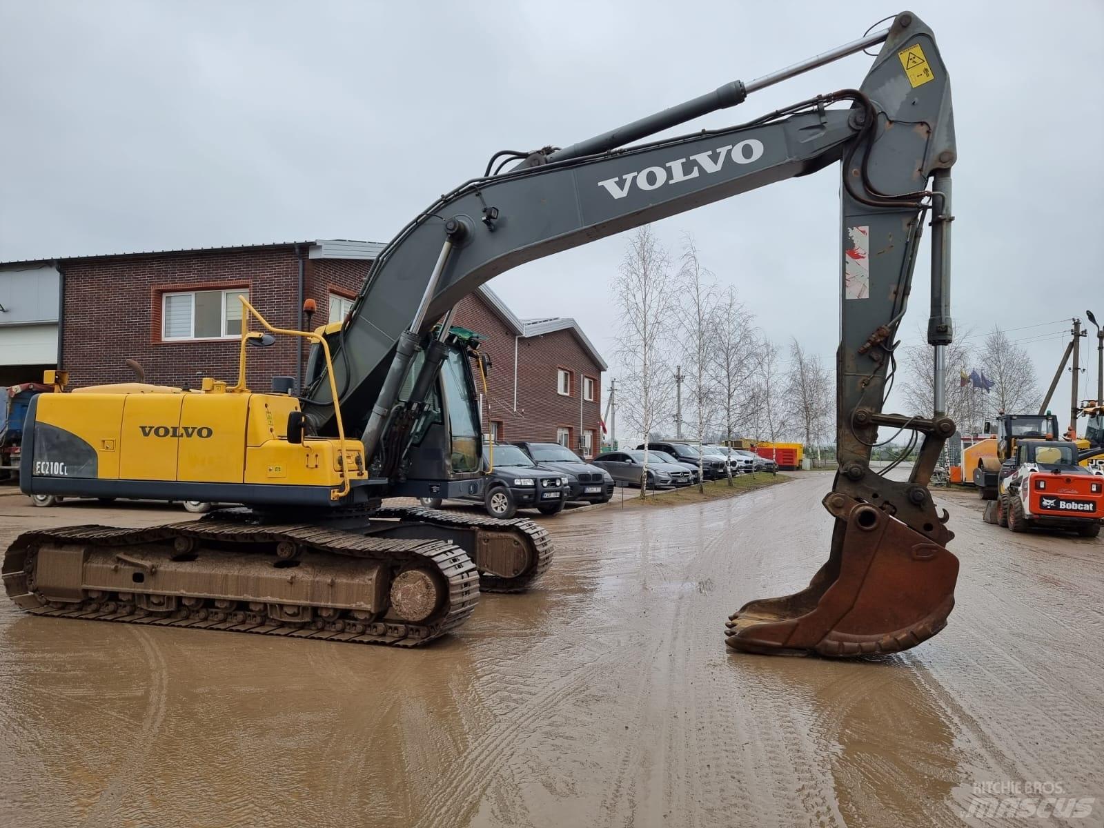 Volvo EC 210 C Kāpurķēžu ekskavatori