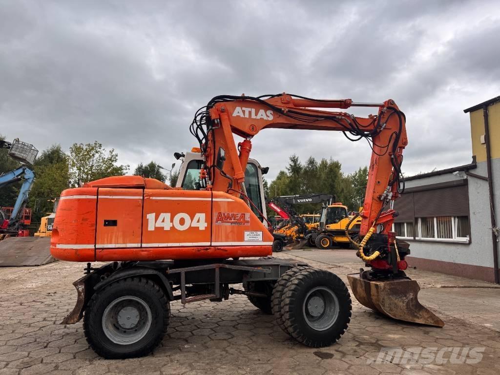 Atlas 1404 Ekskavatori uz riteņiem