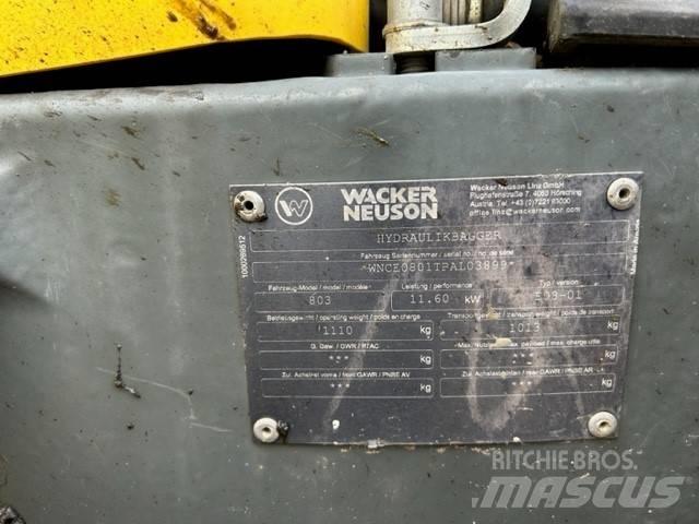 Wacker Neuson 803 Mini ekskavatori < 7 t