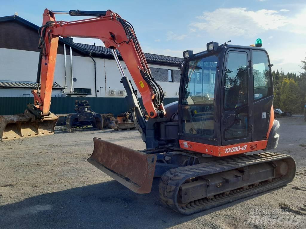Kubota KX 080-4 Vidēja lieluma ekskavatori 7 t - 12 t