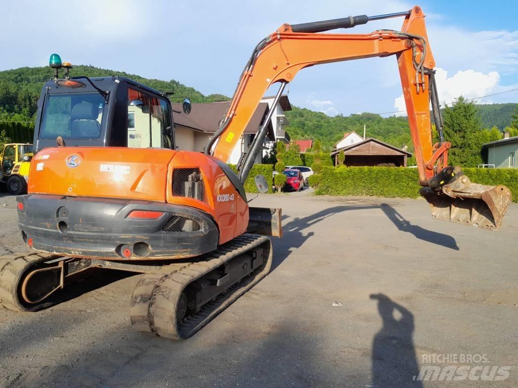 Kubota KX 080-4 Vidēja lieluma ekskavatori 7 t - 12 t