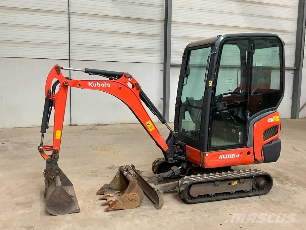 Kubota KX 016-4 Mini ekskavatori < 7 t