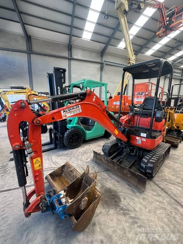 Kubota U 17-3 Mini ekskavatori < 7 t