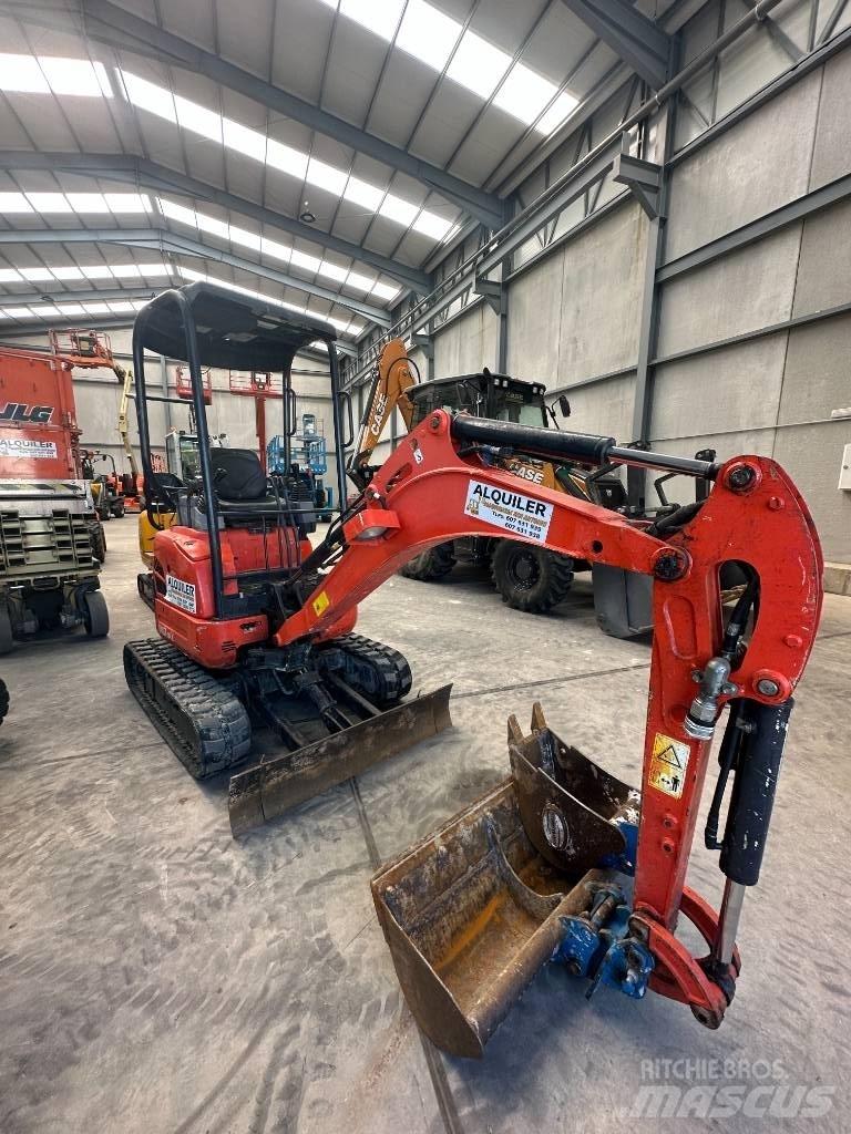 Kubota U 17-3 Mini ekskavatori < 7 t