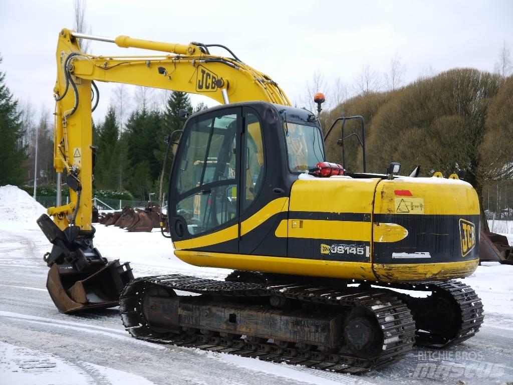JCB JS 145 Kāpurķēžu ekskavatori