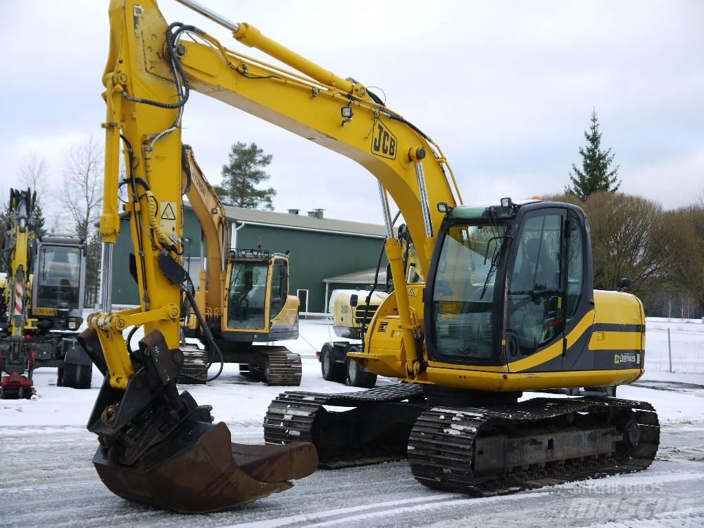 JCB JS 145 Kāpurķēžu ekskavatori
