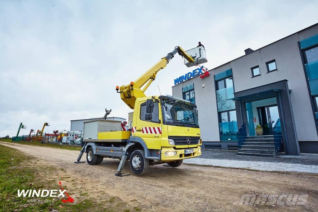 VERSALIFT VT 51 NF Pacēlāji uz automašīnas bāzes