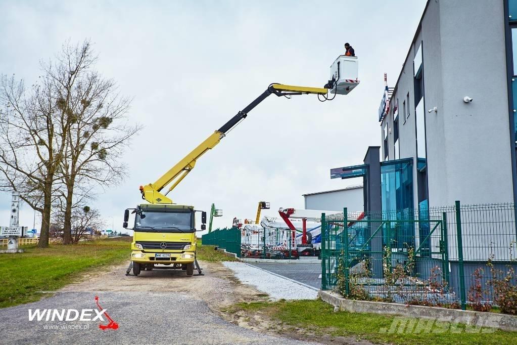 VERSALIFT VT 51 NF Pacēlāji uz automašīnas bāzes