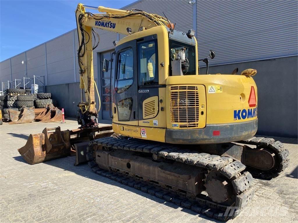 Komatsu PC138US-8 Kāpurķēžu ekskavatori