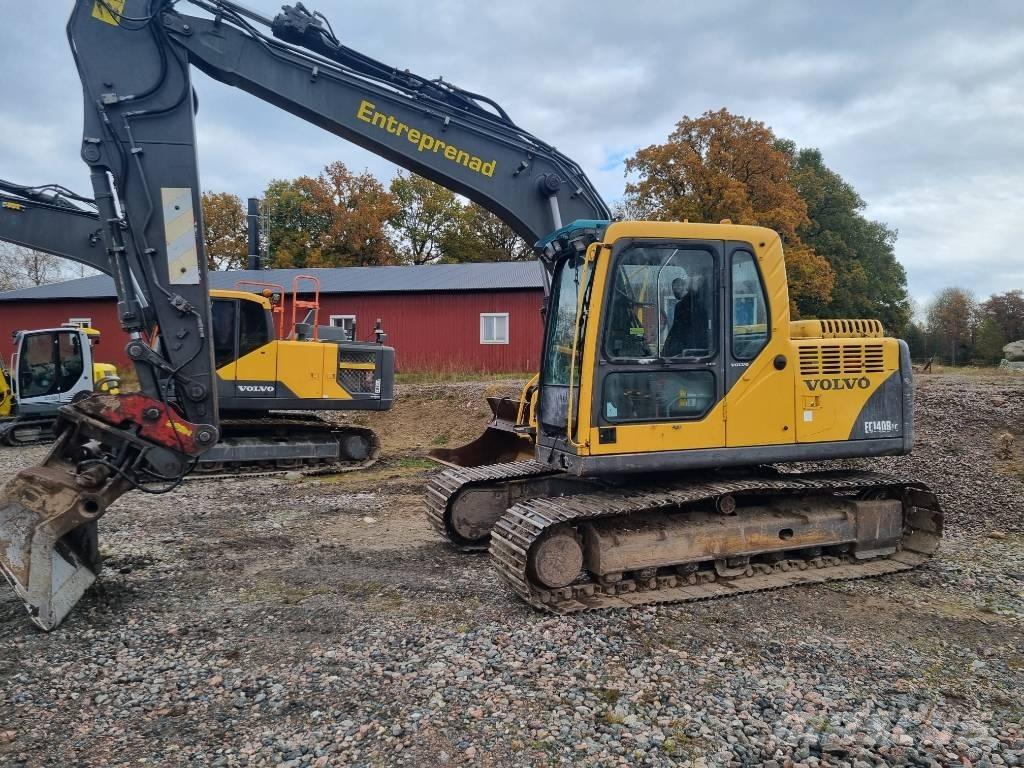 Volvo EC 140 B Kāpurķēžu ekskavatori