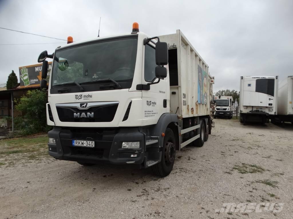 MAN TGM 26.320 Atkritumu izvešanas transports