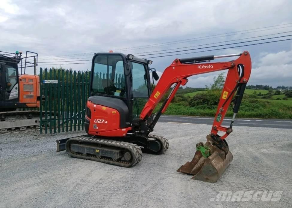 Kubota U 27-4 Mini ekskavatori < 7 t