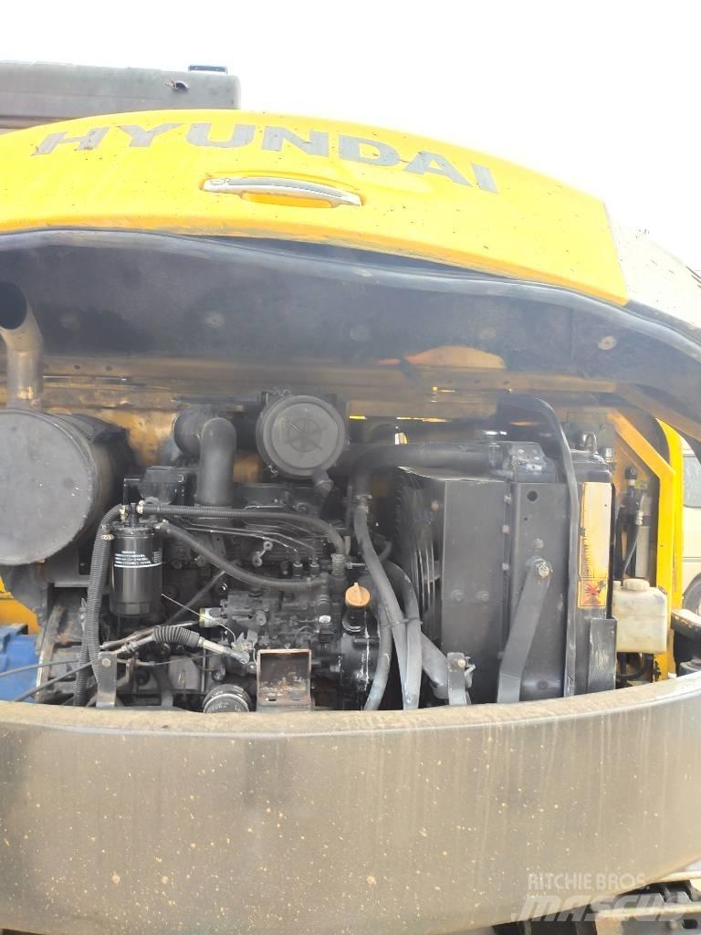 Hyundai 80-7 Kāpurķēžu ekskavatori