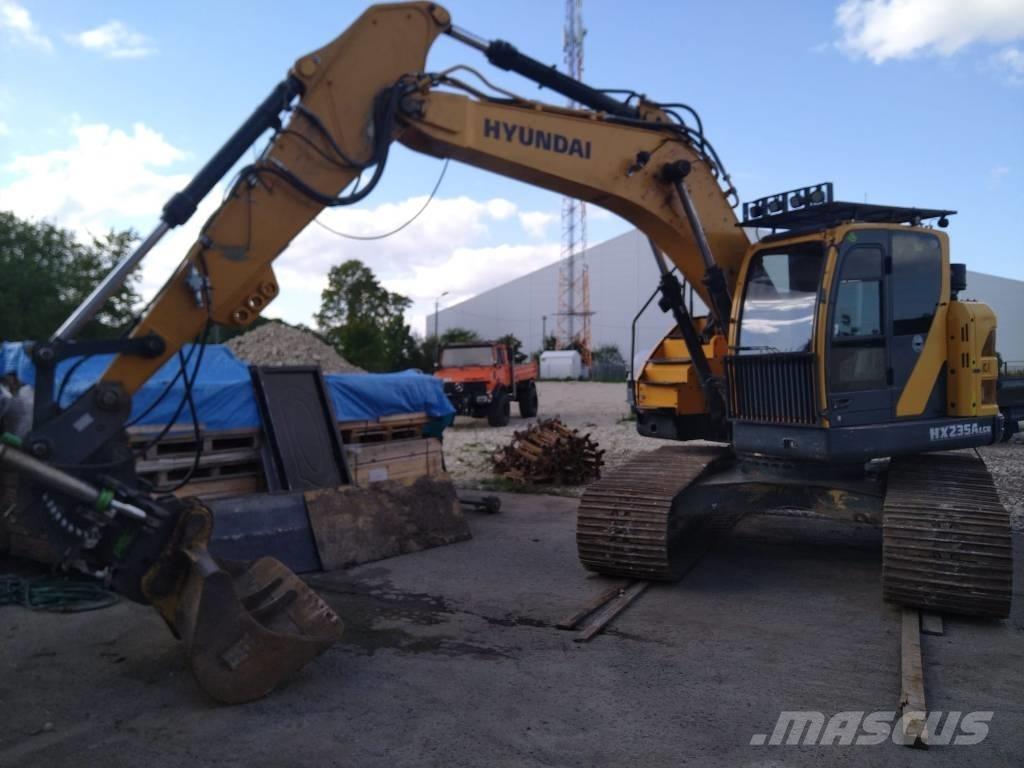Hyundai HX 235 ALCR Kāpurķēžu ekskavatori