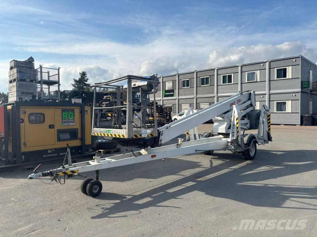 Dino 210 XT Pacēlājplatformas - piekabes