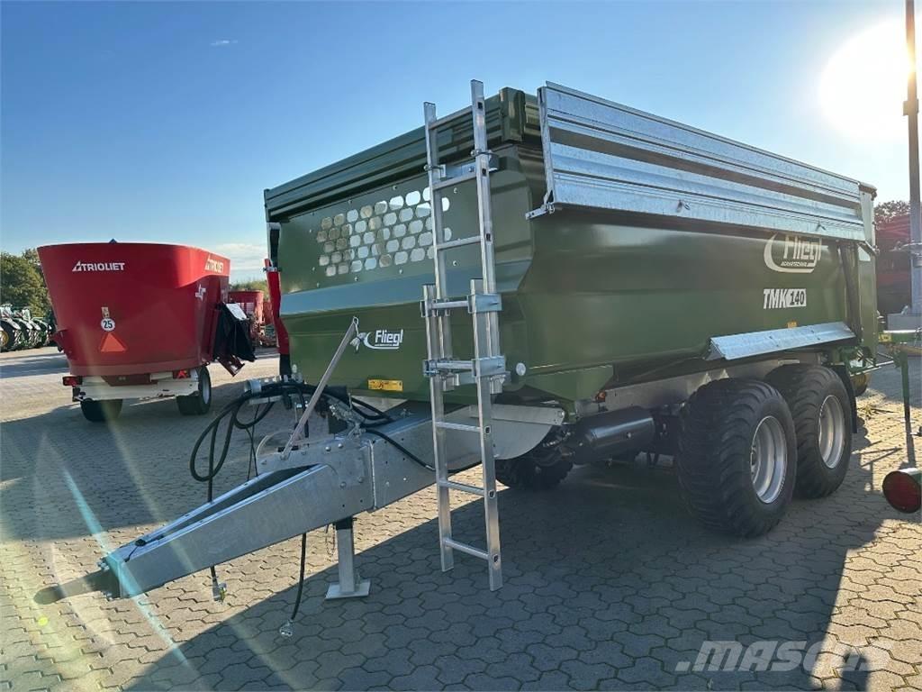 Fliegl TMK 140 Fox Treileri-pašizgāzēji