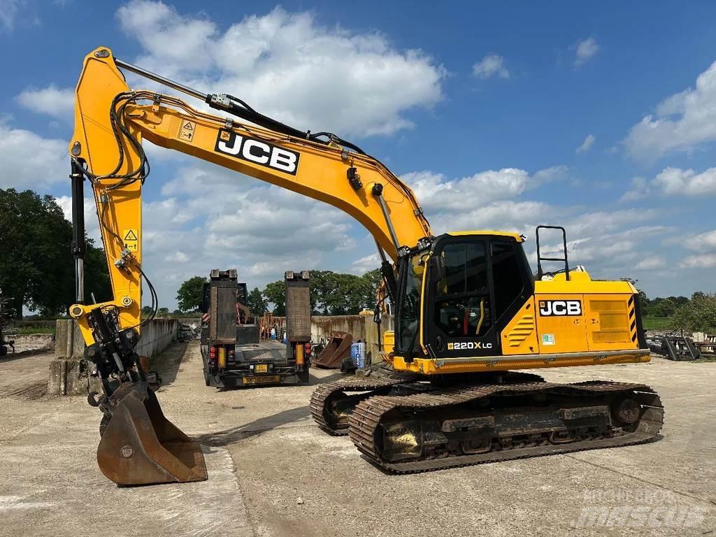 JCB 220Xlc Kāpurķēžu ekskavatori
