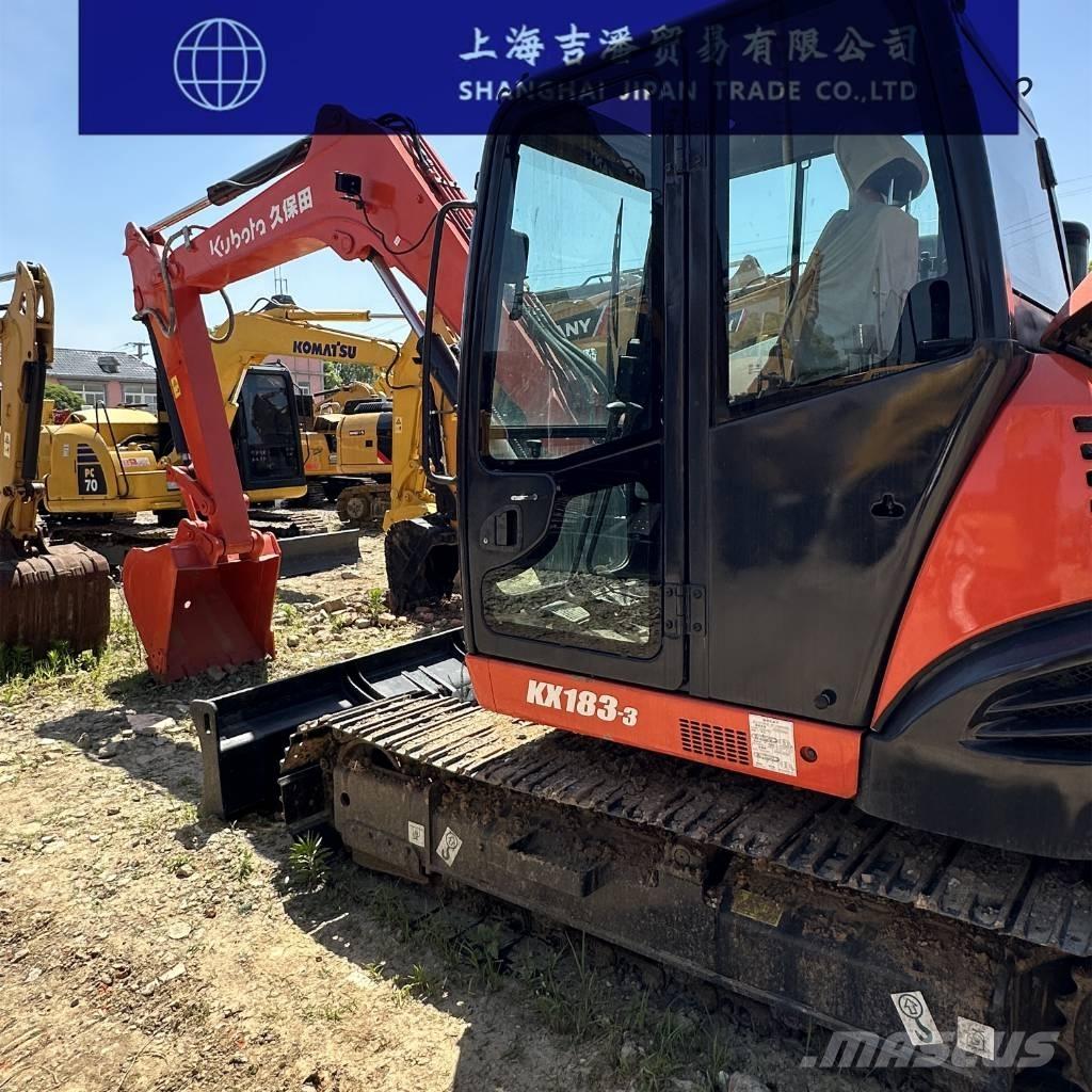 Kubota KX 183 Kāpurķēžu ekskavatori
