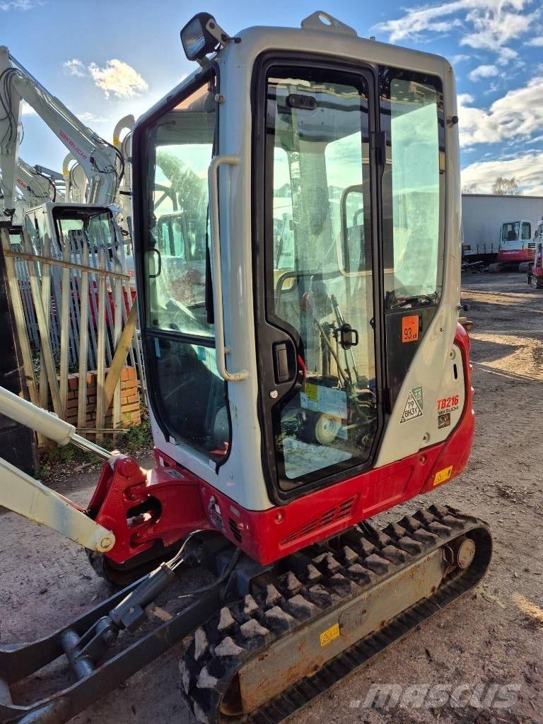 Takeuchi TB 216 Mini ekskavatori < 7 t