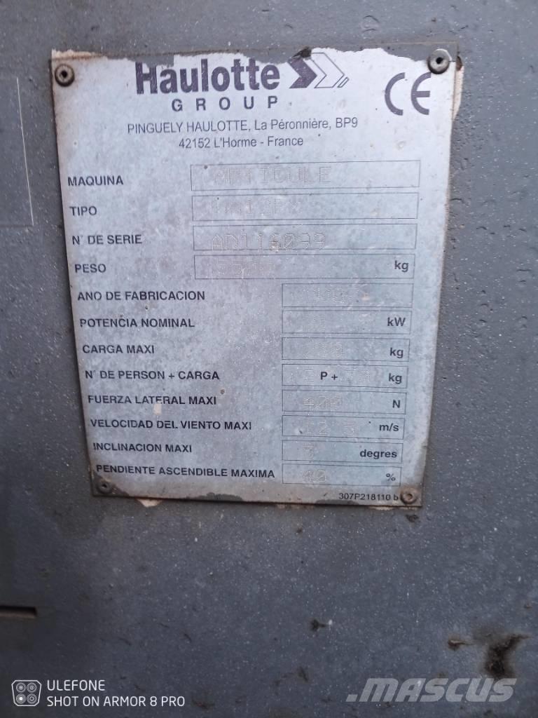 Haulotte HA 12 PX Strēles pacēlāji