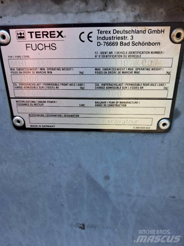 Fuchs MHL350E Industriālie iekrāvēji
