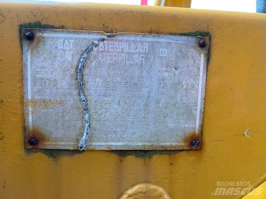 CAT D 7 G Kāpurķēžu buldozeri