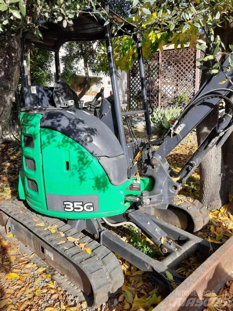 John Deere 35 G Mini ekskavatori < 7 t