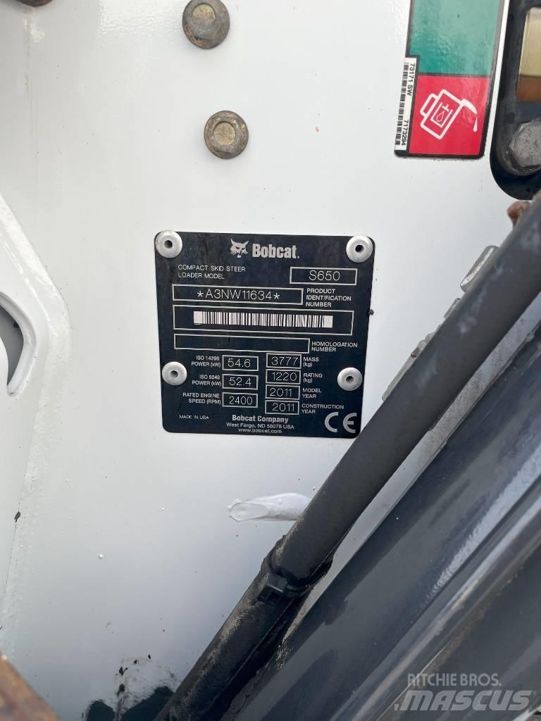 Bobcat S 650 Lietoti riteņu kompaktiekrāvēji