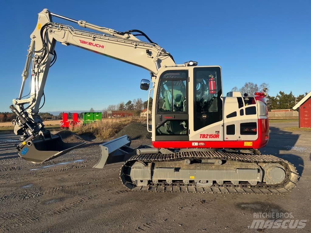 Takeuchi TB 2150 R Kāpurķēžu ekskavatori